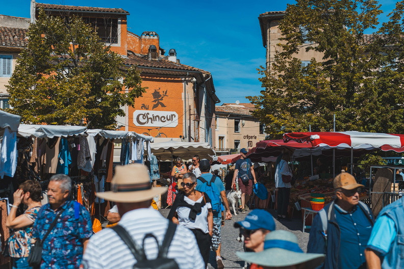 Le centre ville festif